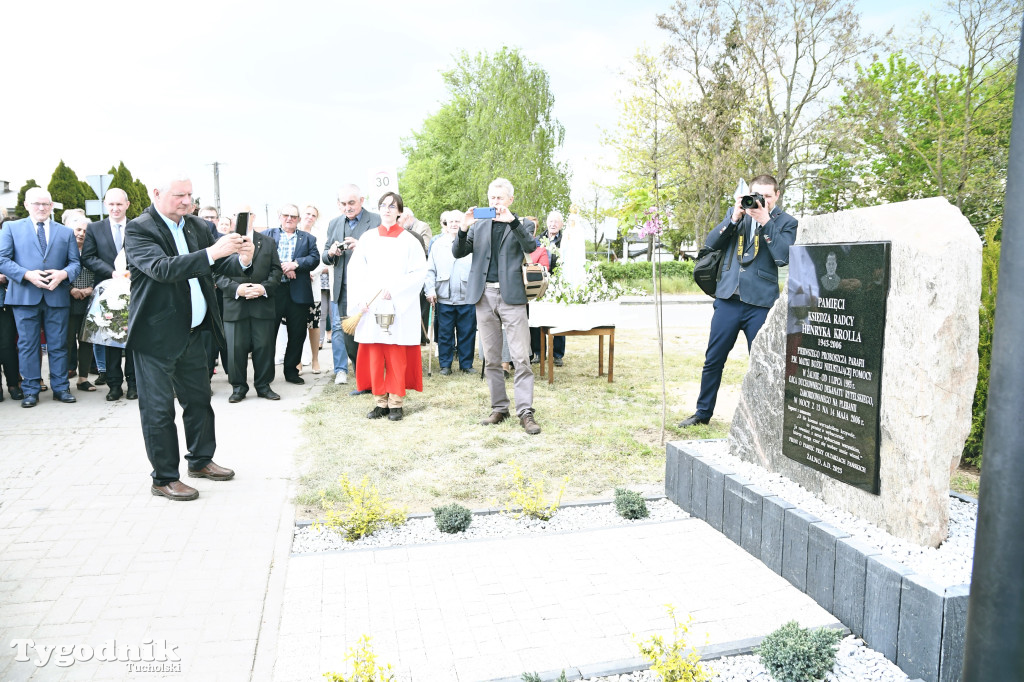 Ulica ks. Henryka Krolla w Żalnie. 17 lat temu zabito go podczas włamania