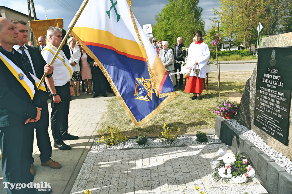 Ulica ks. Henryka Krolla w Żalnie. 17 lat temu zabito go podczas włamania