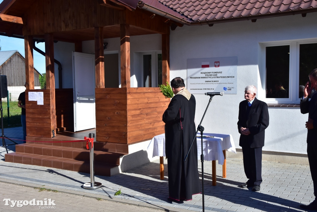 Gm. Śliwice: Otwarcie wyremontowanej świetlicy w Byłyczku