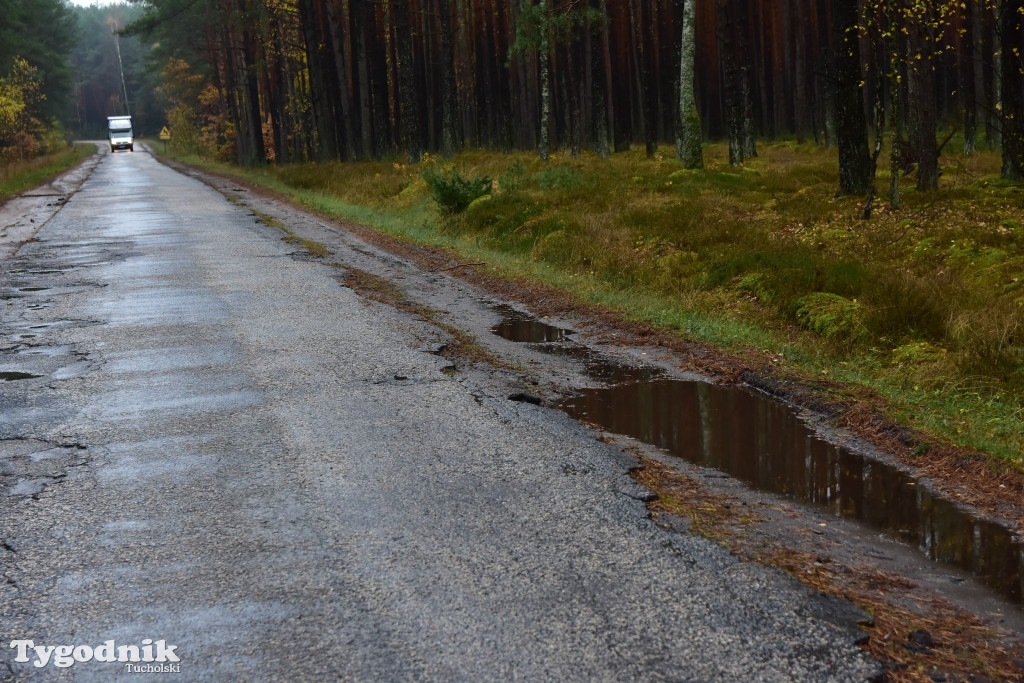 Tak wygląda fatalna droga w stronę Brzeźna