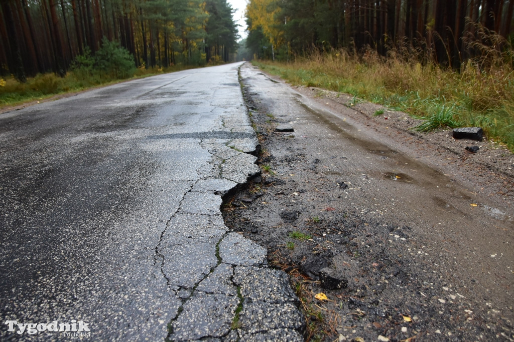 Tak wygląda fatalna droga w stronę Brzeźna