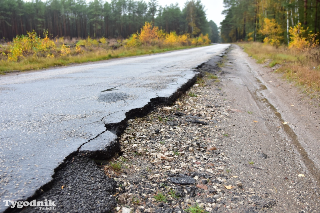 Tak wygląda fatalna droga w stronę Brzeźna