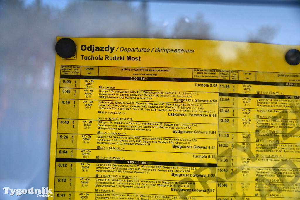 Przystanek kolejowy Tuchola Rudzki Most