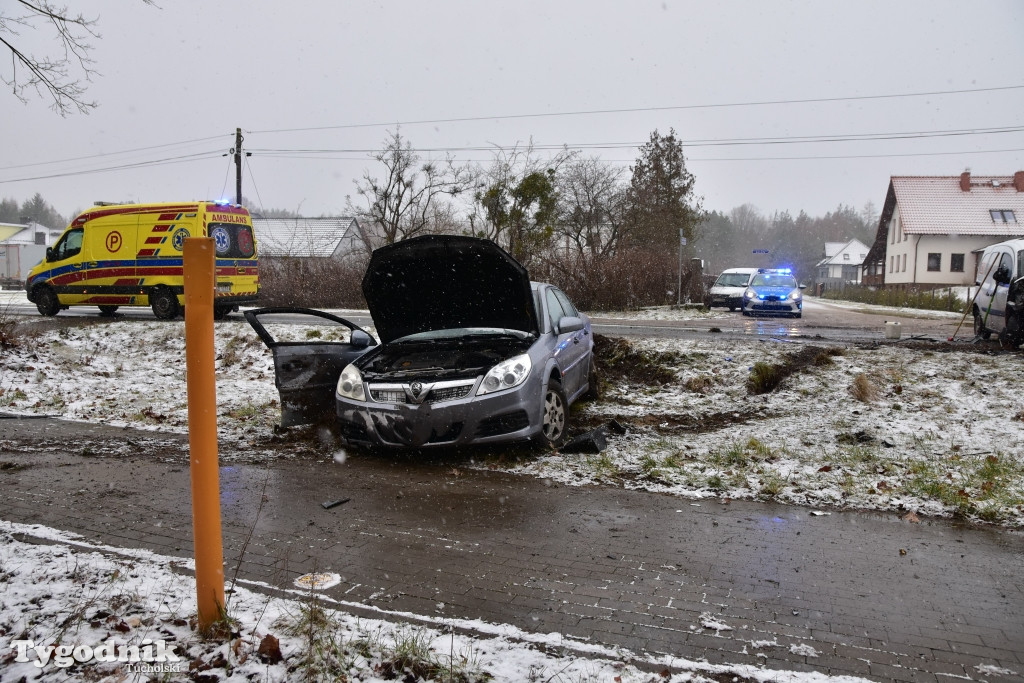 Zderzenie Przy Szosie Bydgoskiej