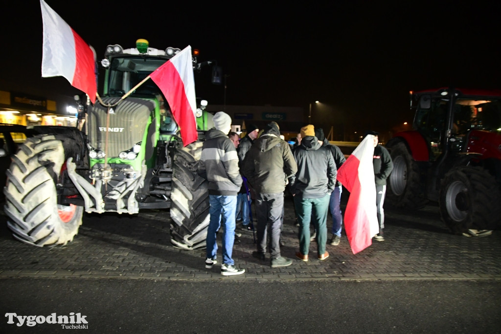 Rolnicy z powiatu tucholskiego na protest do Bydgoszczy