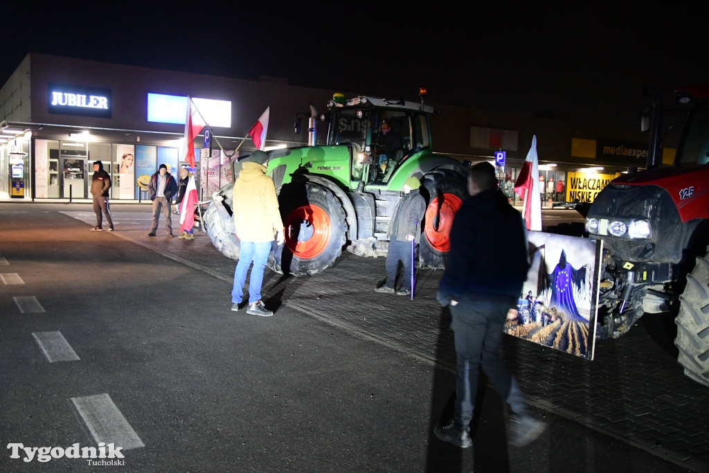 Rolnicy z powiatu tucholskiego na protest do Bydgoszczy