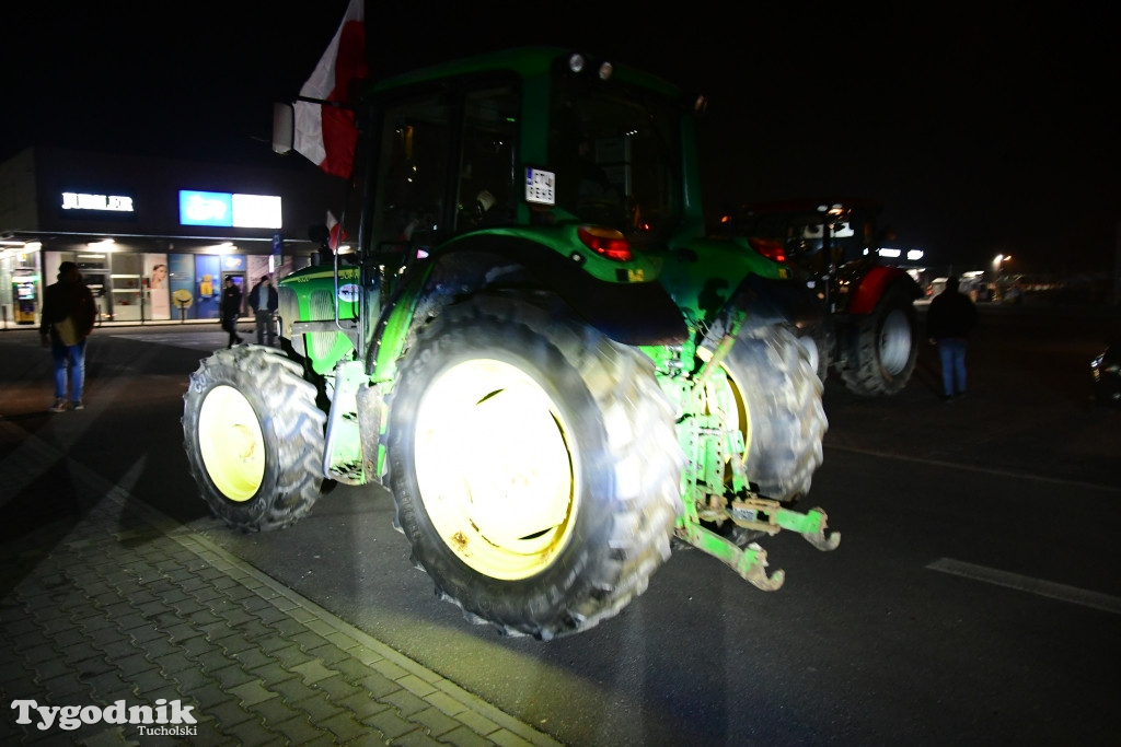 Rolnicy z powiatu tucholskiego na protest do Bydgoszczy