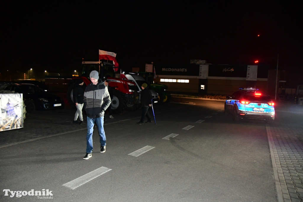 Rolnicy z powiatu tucholskiego na protest do Bydgoszczy