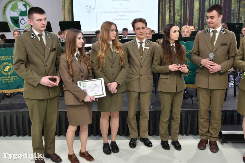 Tuchola:  Pożegnanie absolwentów Technikum Leśnego