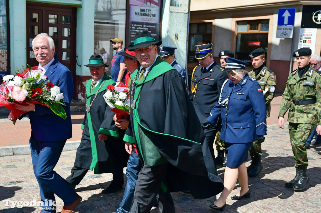 Uroczystość w Tucholi z okazji uchwalenia Konstytucji 3 maja