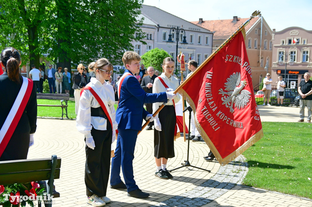 Uroczystość w Tucholi z okazji uchwalenia Konstytucji 3 maja