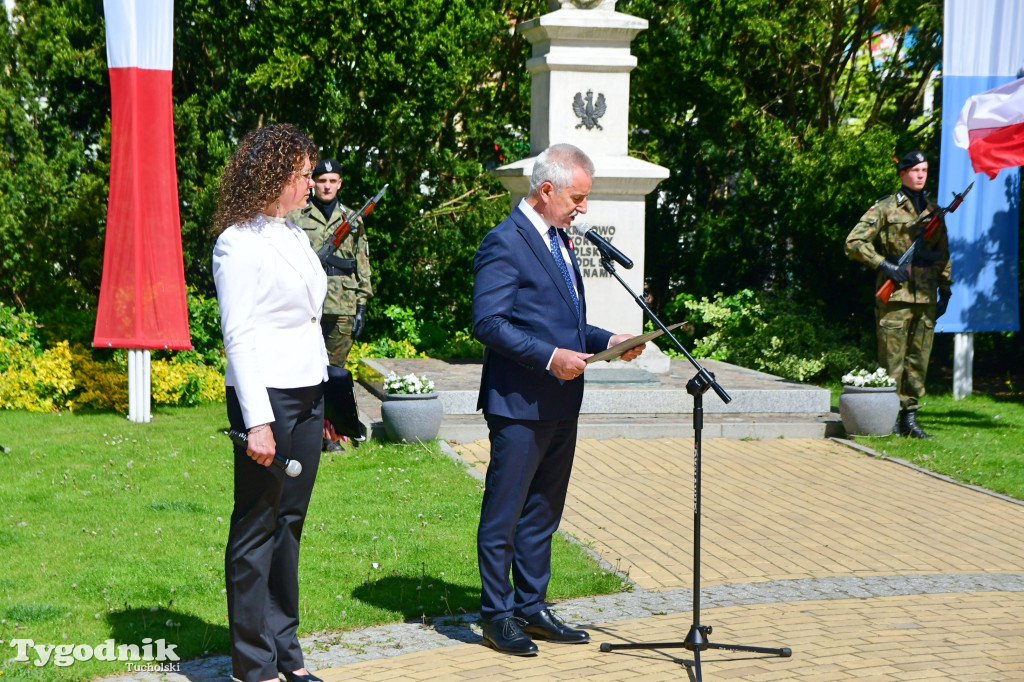 Uroczystość w Tucholi z okazji uchwalenia Konstytucji 3 maja