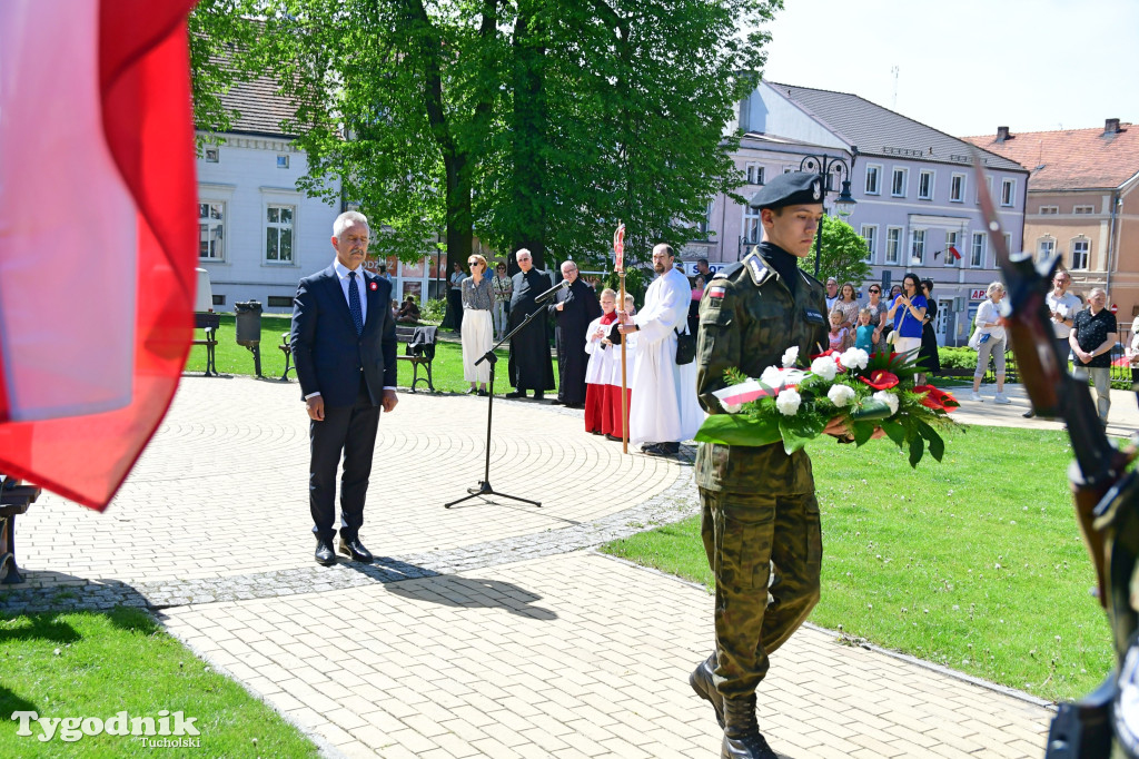 Uroczystość w Tucholi z okazji uchwalenia Konstytucji 3 maja