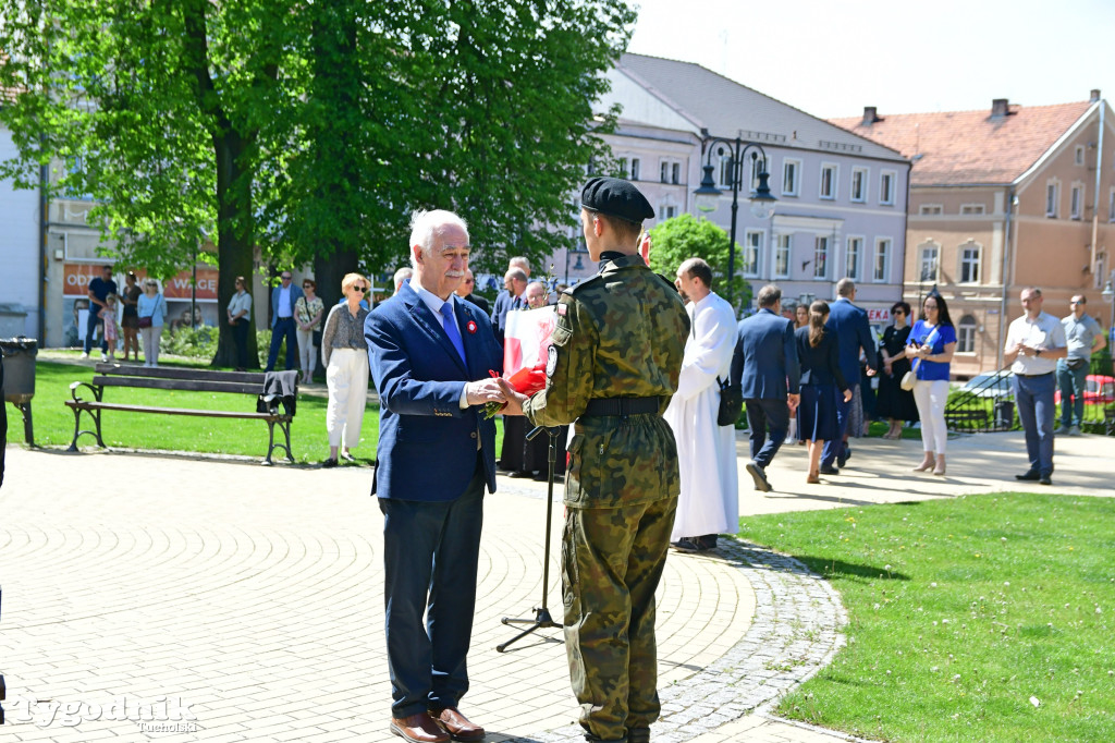 Uroczystość w Tucholi z okazji uchwalenia Konstytucji 3 maja