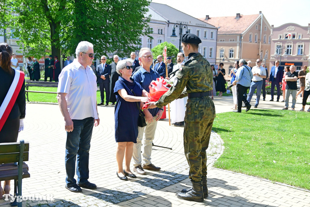 Uroczystość w Tucholi z okazji uchwalenia Konstytucji 3 maja