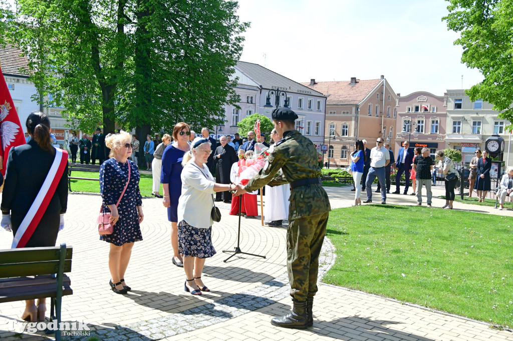 Uroczystość w Tucholi z okazji uchwalenia Konstytucji 3 maja