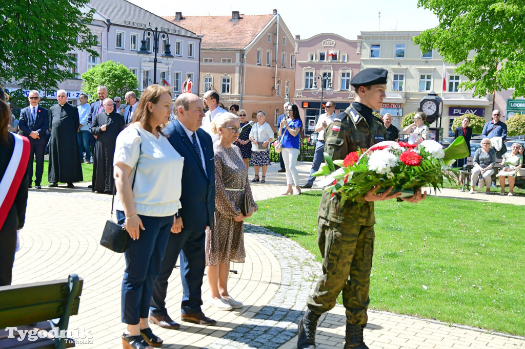 Uroczystość w Tucholi z okazji uchwalenia Konstytucji 3 maja