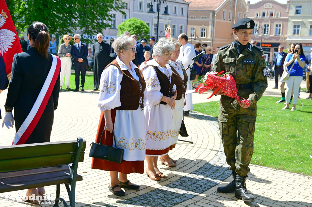 Uroczystość w Tucholi z okazji uchwalenia Konstytucji 3 maja