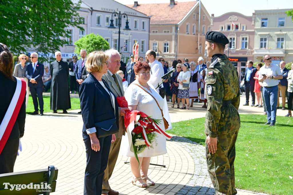 Uroczystość w Tucholi z okazji uchwalenia Konstytucji 3 maja