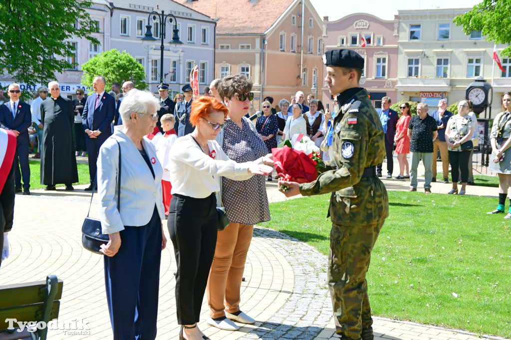 Uroczystość w Tucholi z okazji uchwalenia Konstytucji 3 maja