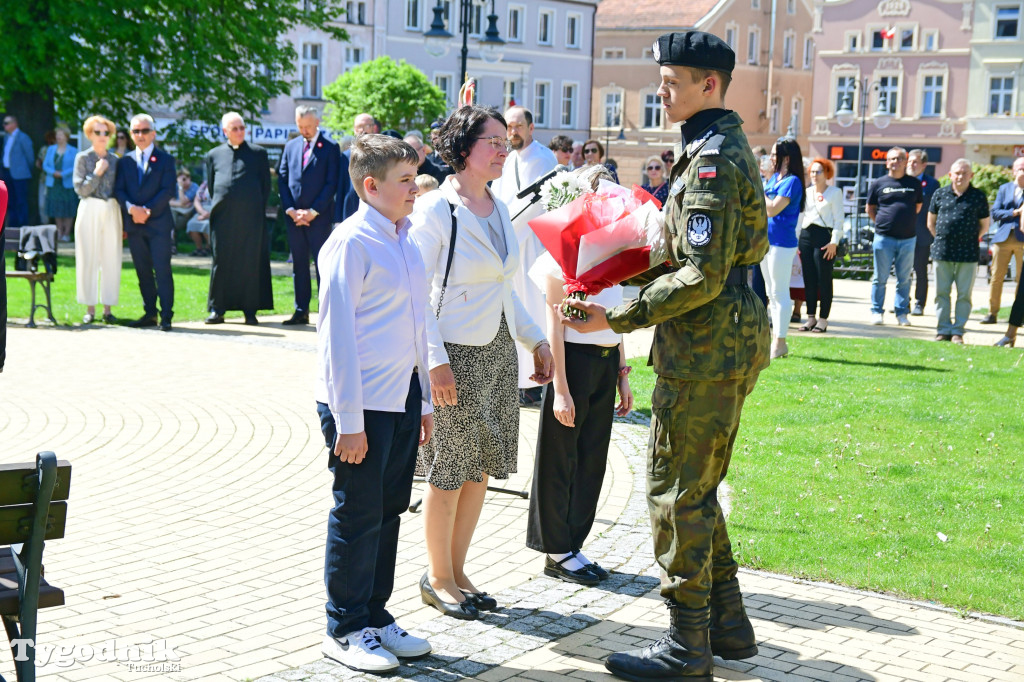 Uroczystość w Tucholi z okazji uchwalenia Konstytucji 3 maja