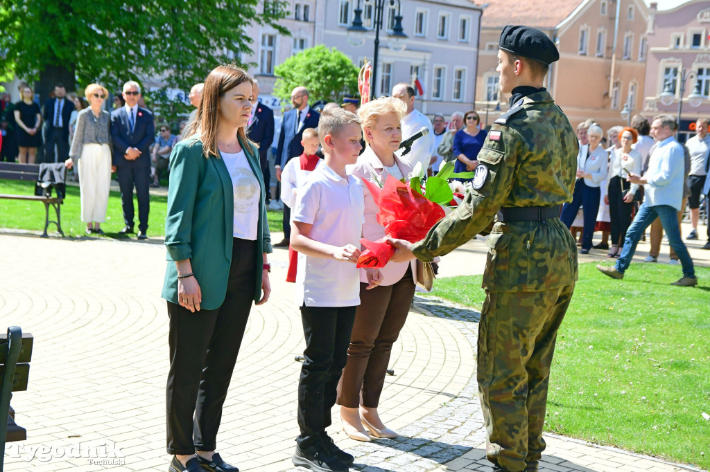 Uroczystość w Tucholi z okazji uchwalenia Konstytucji 3 maja