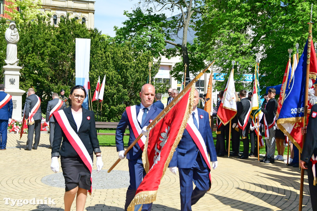 Uroczystość w Tucholi z okazji uchwalenia Konstytucji 3 maja