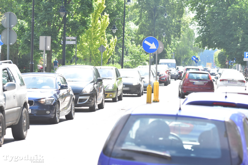 Tuchola. Wypadek na skrzyżowaniu Świeckiej i Chopina