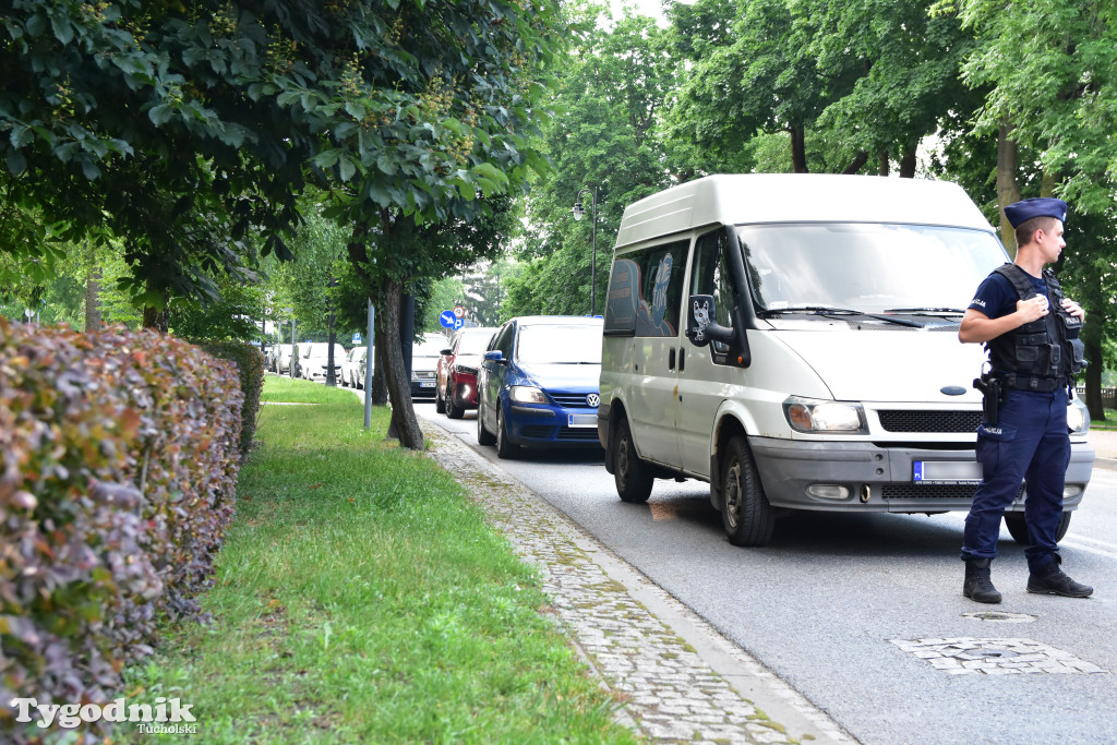 Tuchola. Wypadek na skrzyżowaniu Świeckiej i Chopina