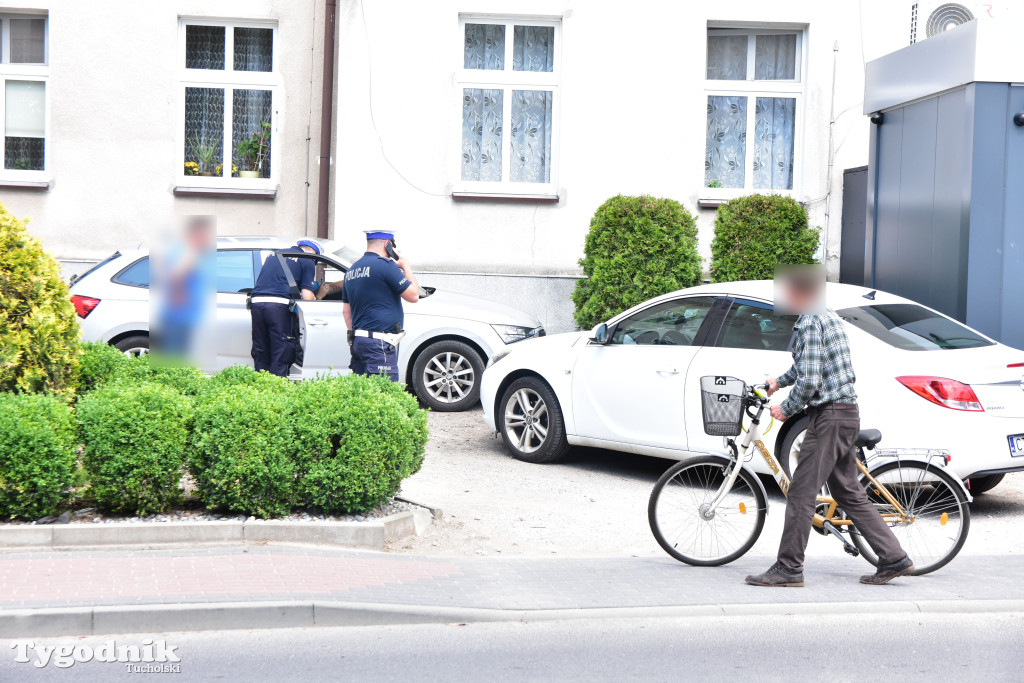 Tuchola. Wypadek na skrzyżowaniu Świeckiej i Chopina