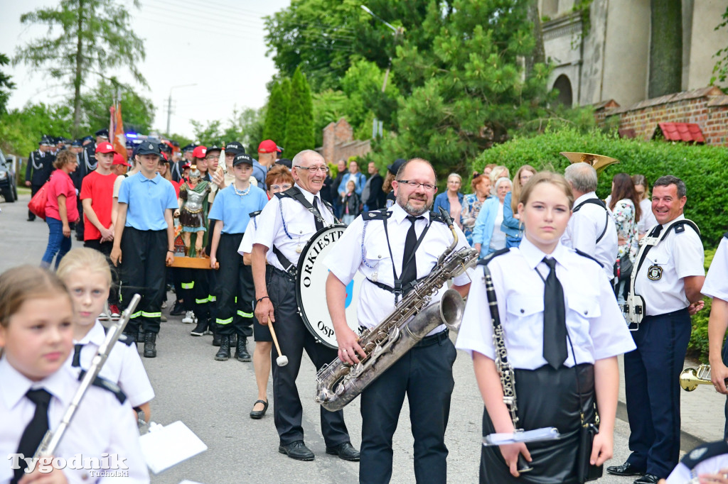 75-lecie OSP Bysławek i dzień strażaka w gminie Lubiewo