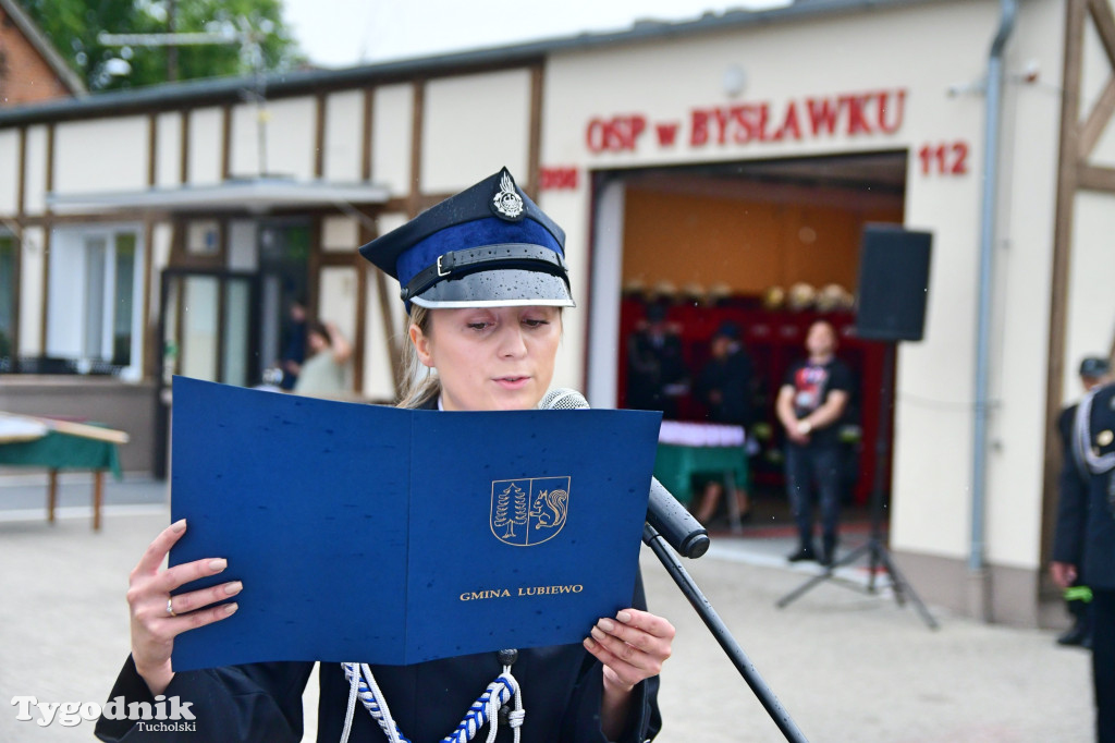 75-lecie OSP Bysławek i dzień strażaka w gminie Lubiewo