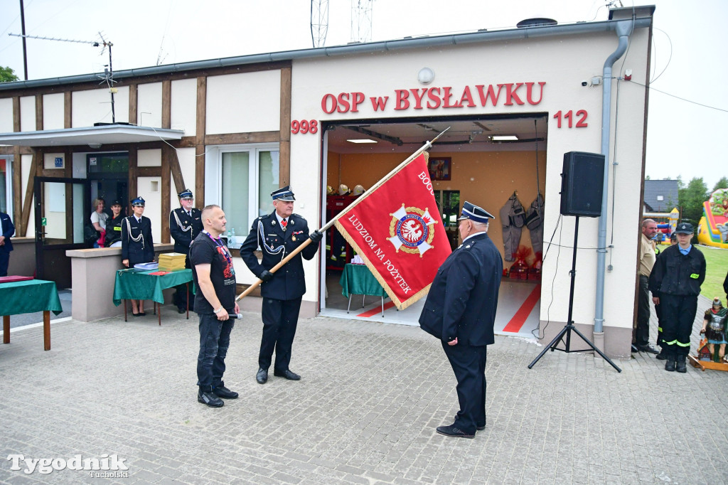 75-lecie OSP Bysławek i dzień strażaka w gminie Lubiewo