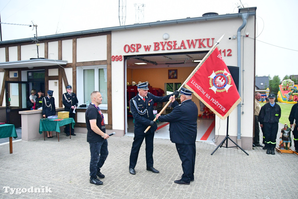 75-lecie OSP Bysławek i dzień strażaka w gminie Lubiewo