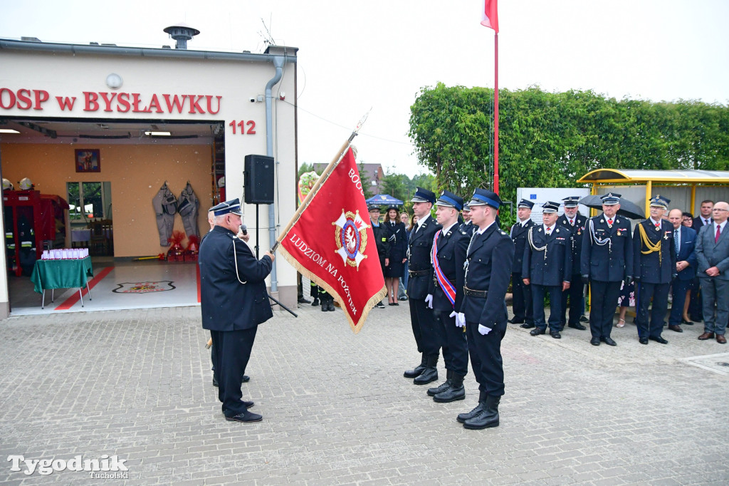 75-lecie OSP Bysławek i dzień strażaka w gminie Lubiewo