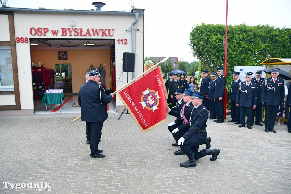 75-lecie OSP Bysławek i dzień strażaka w gminie Lubiewo