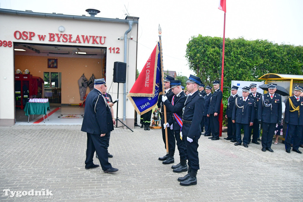 75-lecie OSP Bysławek i dzień strażaka w gminie Lubiewo