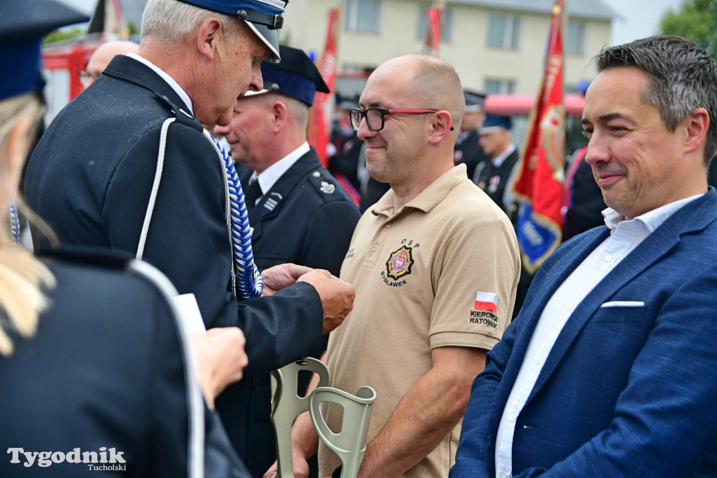 75-lecie OSP Bysławek i dzień strażaka w gminie Lubiewo