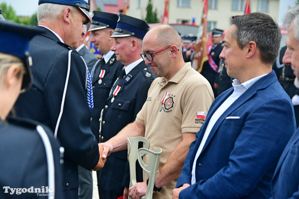 75-lecie OSP Bysławek i dzień strażaka w gminie Lubiewo