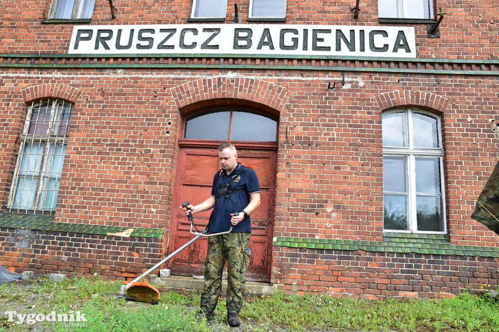 Stacja w Pruszczu Bagienicy - linia do Koronowa