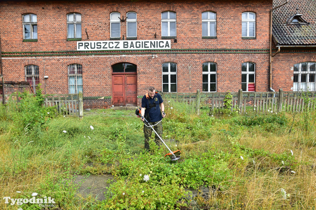 Stacja w Pruszczu Bagienicy - linia do Koronowa