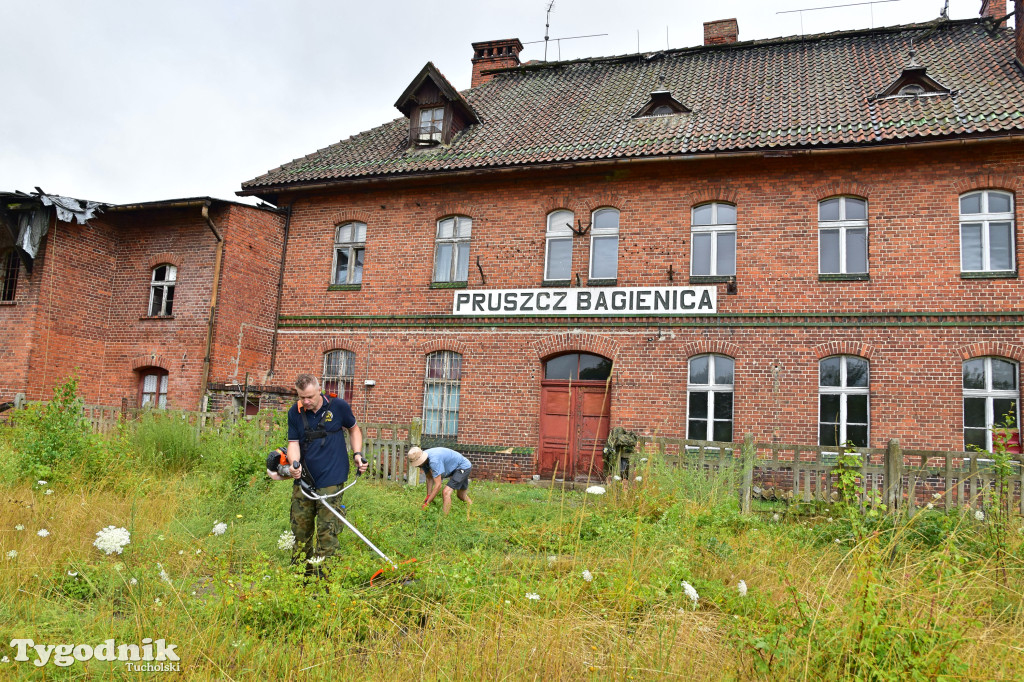 Stacja w Pruszczu Bagienicy - linia do Koronowa