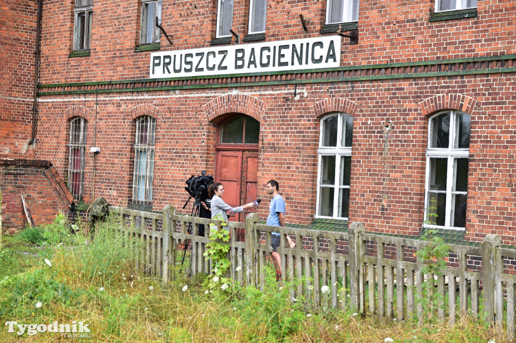 Stacja w Pruszczu Bagienicy - linia do Koronowa