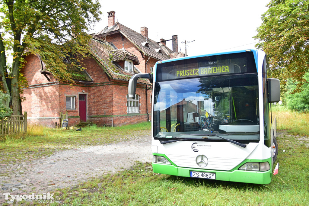 Stacja w Pruszczu Bagienicy - linia do Koronowa