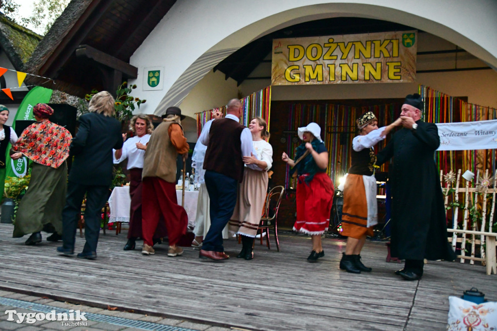 Dożynki gminne w Cekcynie - występ Świetlicowych Babeczek