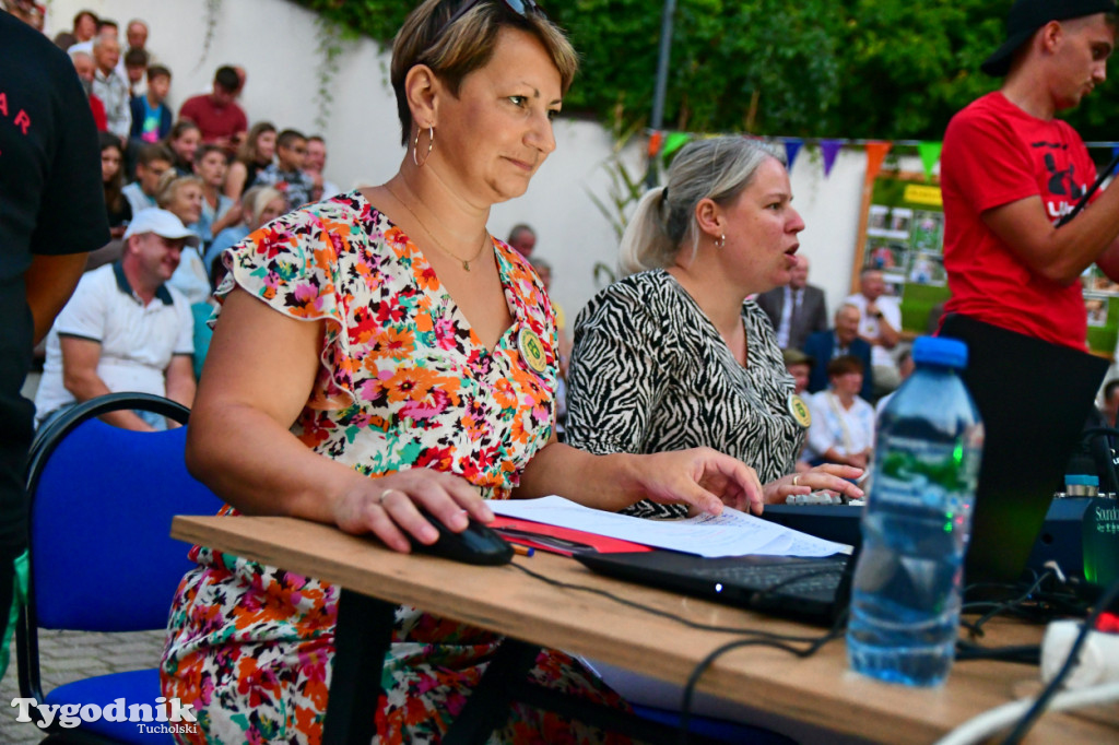 Dożynki gminne w Cekcynie - występ Świetlicowych Babeczek