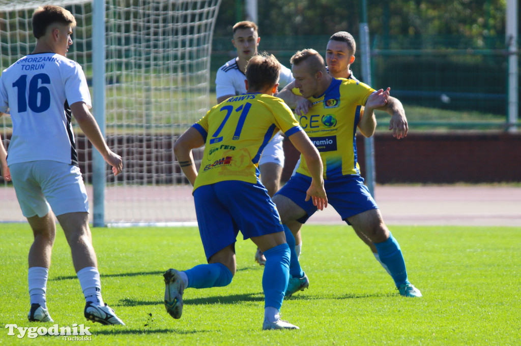 Klasa okręgowa: Pomorzanin toruń - Rawys CEO Raciąż 5:0 (1:0)
