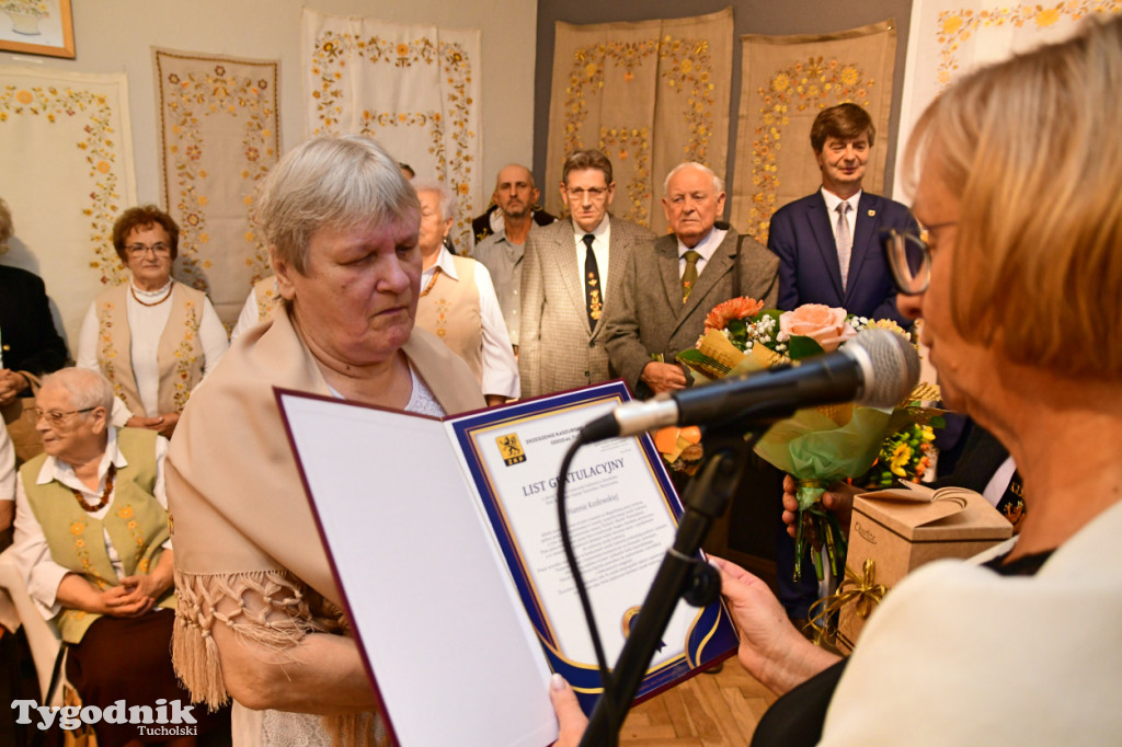 Złotnica. 40. urodziny Zespołu Haftu Kaszubskiego w Tucholi