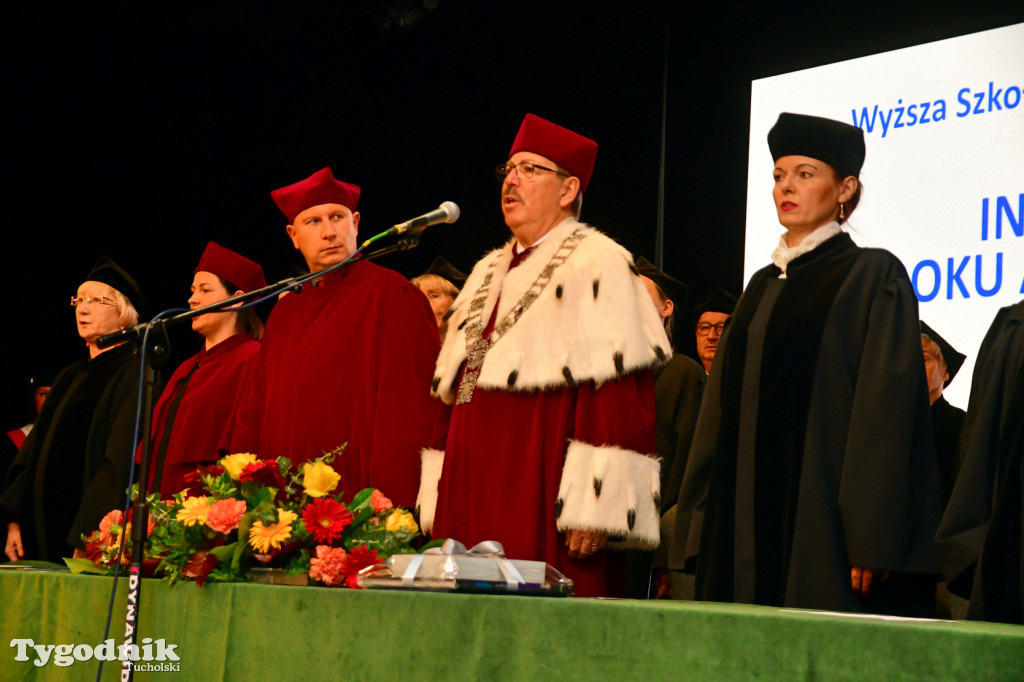 Inauguracja roku akademickiego Wyższej Szkoły Zarządzania Środowiskiem w Tucholi