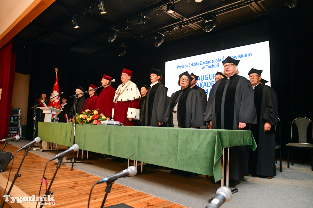 Inauguracja roku akademickiego Wyższej Szkoły Zarządzania Środowiskiem w Tucholi